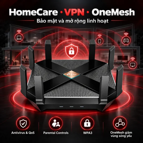 Router Wi-Fi 6 Archer AX6000