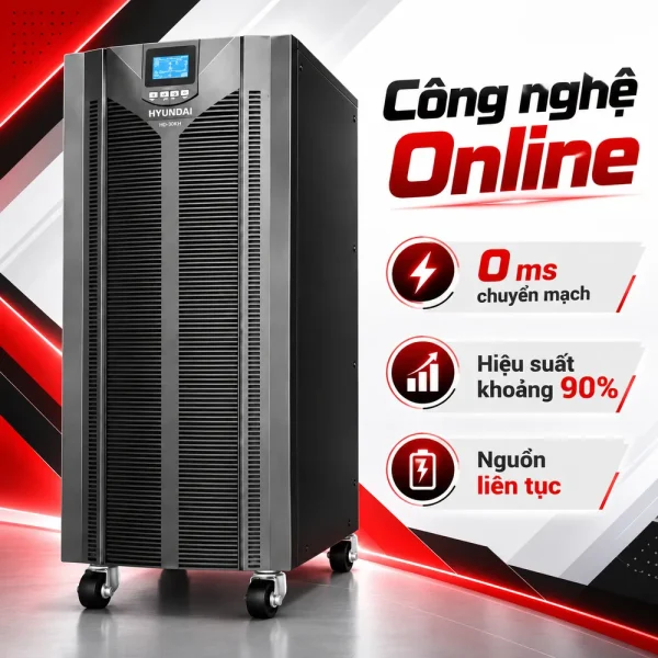 UPS Hyundai Online 30KVA/27KW HD-30KH