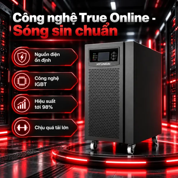 UPS HyunDai Online 5KVA/4.5KW HD-5KS