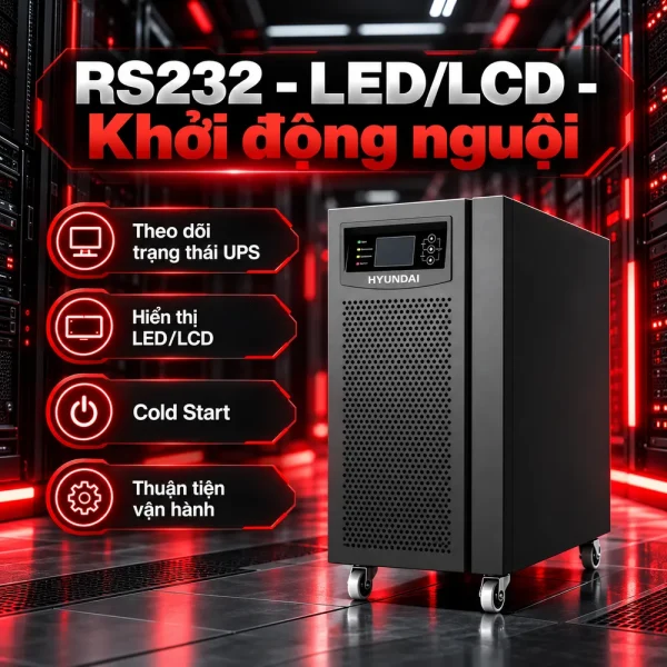 UPS HyunDai Online 5KVA/4.5KW HD-5KS