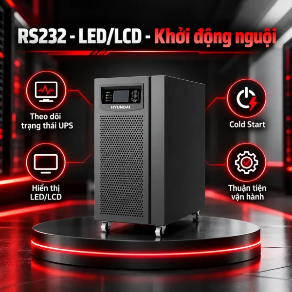 UPS HyunDai Online 6KVA/5.4KW HD-6KS