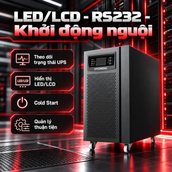 UPS HyunDai Online 6KVA/5.4KW HD-6KT9