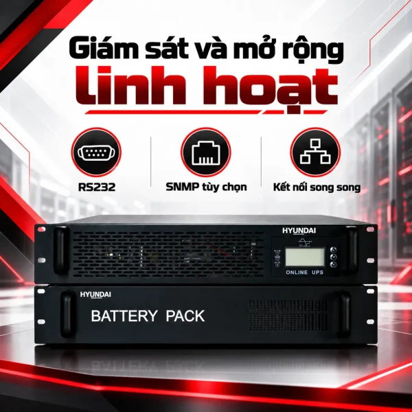 UPS Online HyunDai 6KVA/5.4KW HD-6KR9