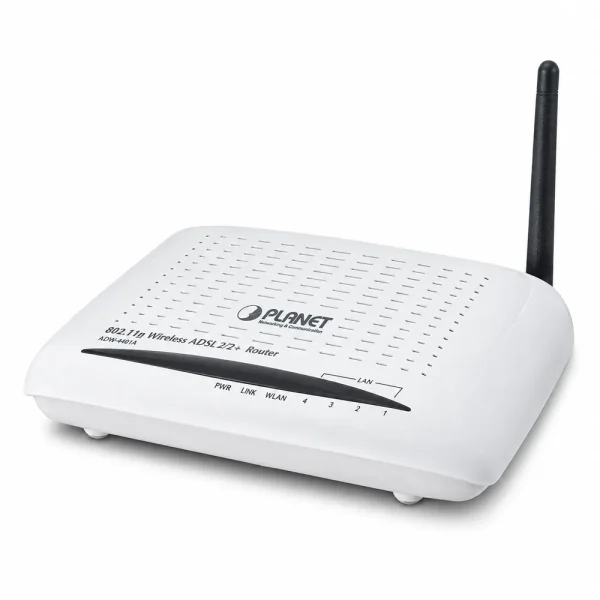 Wireless PLANET 802.11g ADSL 2/2+ Router ADW-4401A